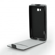 Кожени калъфи тефтер със силиконова рамка за IPhone 6 Plus черен