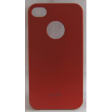 PVC-пластмасов калъф за Apple iPhone 5 червен