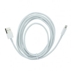 USB Кабел 5/5S/5SE/6/6 Plus/iPad Mini 3 метра White