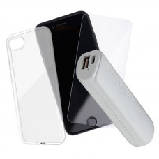 Промо Пакет Ultra slim case+Glass+Power bank